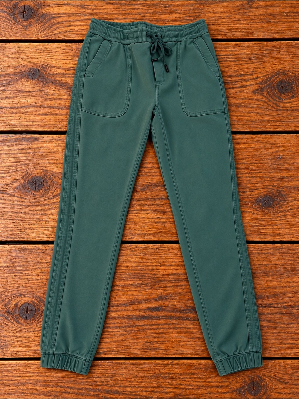 Athleta Green Jogger Pants Women’s Small Pull-On Drawstring Casual Athletic